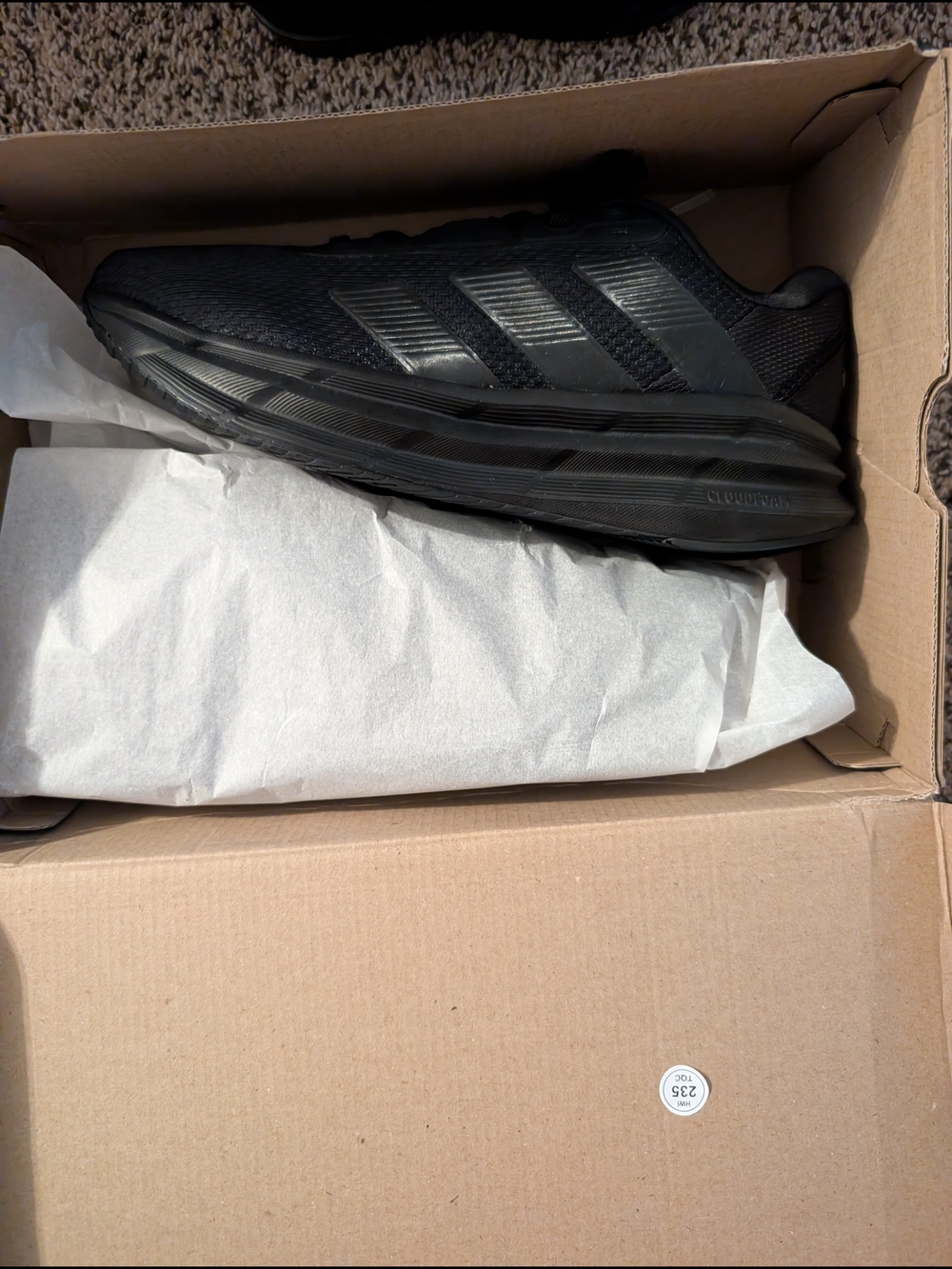 adidas Men's Black Running Shoes